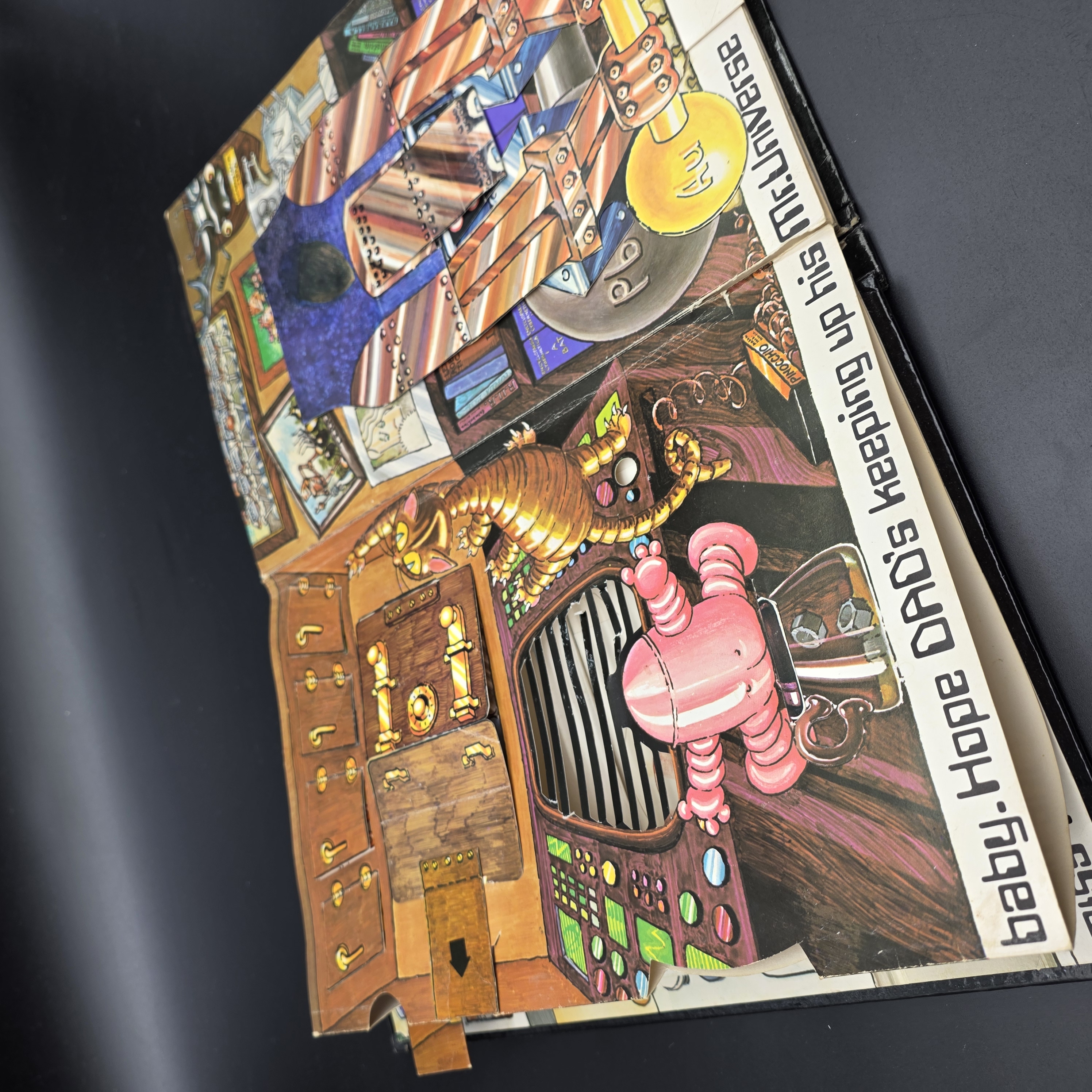 ROBOT by Jan Pieńkowski (Hardcover, 1981) Childrens Vintage Movable Pop-Up — Lot 021, photograph 5