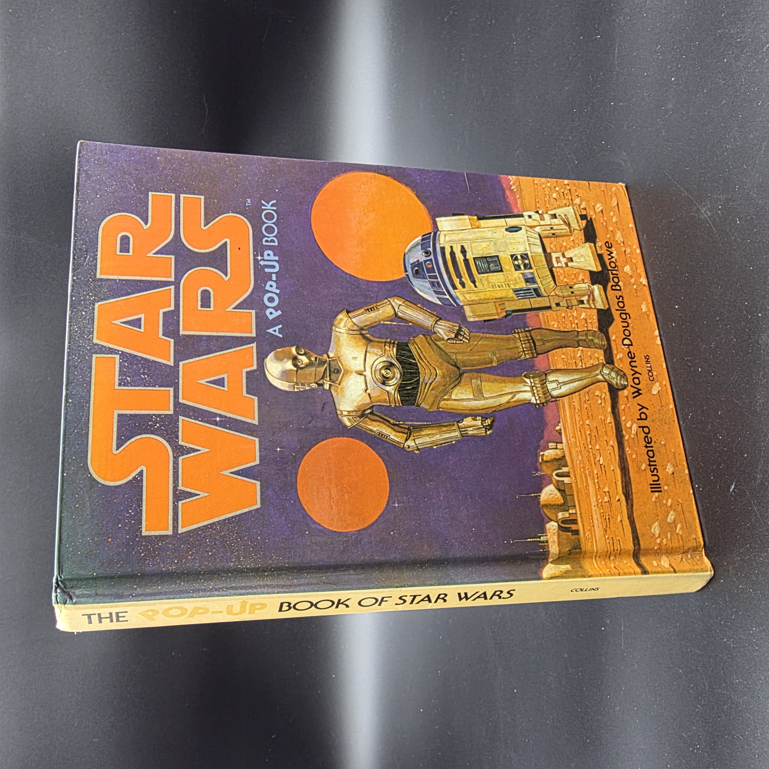 Star Wars, a Pop-up Book by Ib Penick (Hardcover, 1978) 1st Ed Kids Illus — Lot 015, photograph 2