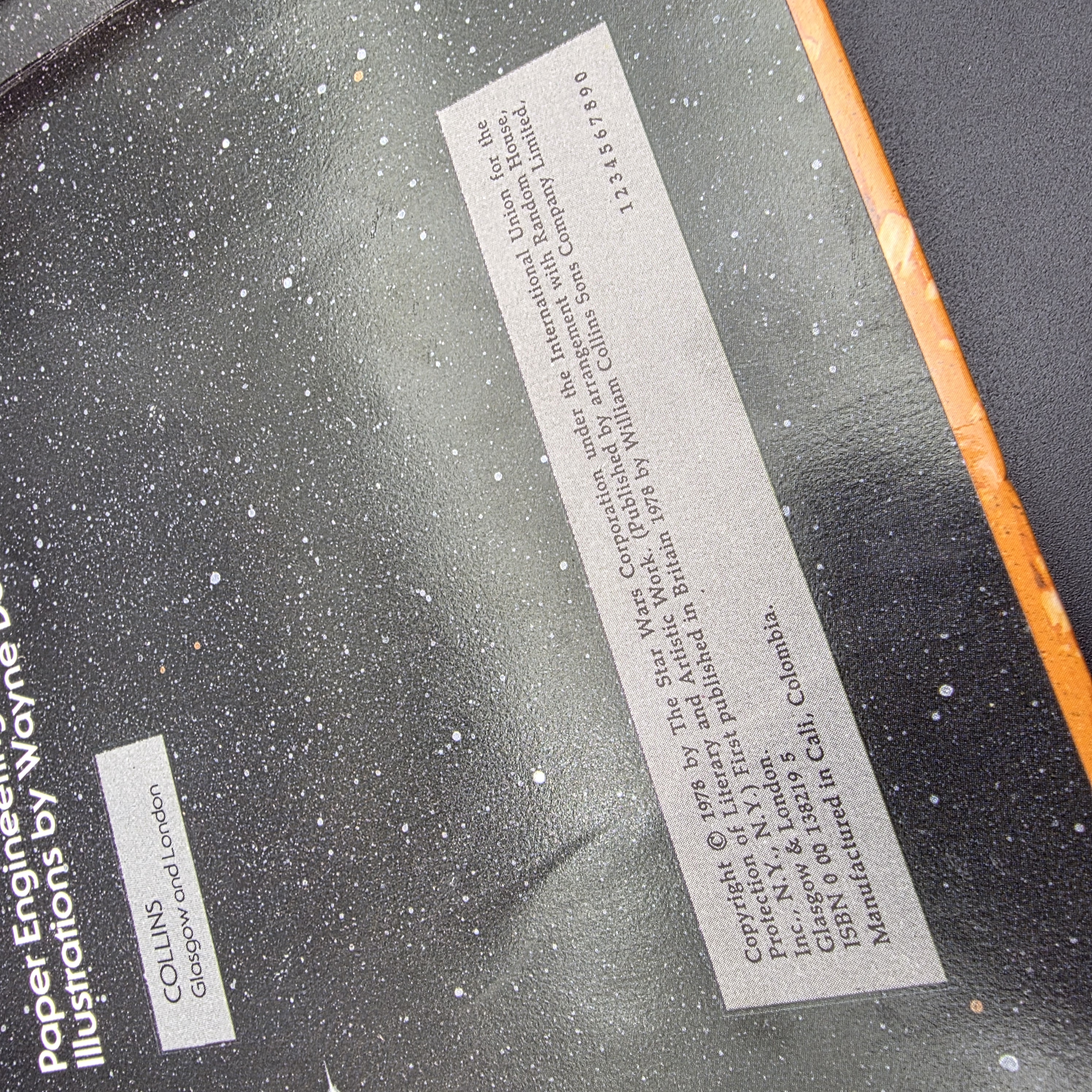 Star Wars, a Pop-up Book by Ib Penick (Hardcover, 1978) 1st Ed Kids Illus — Lot 015, photograph 4
