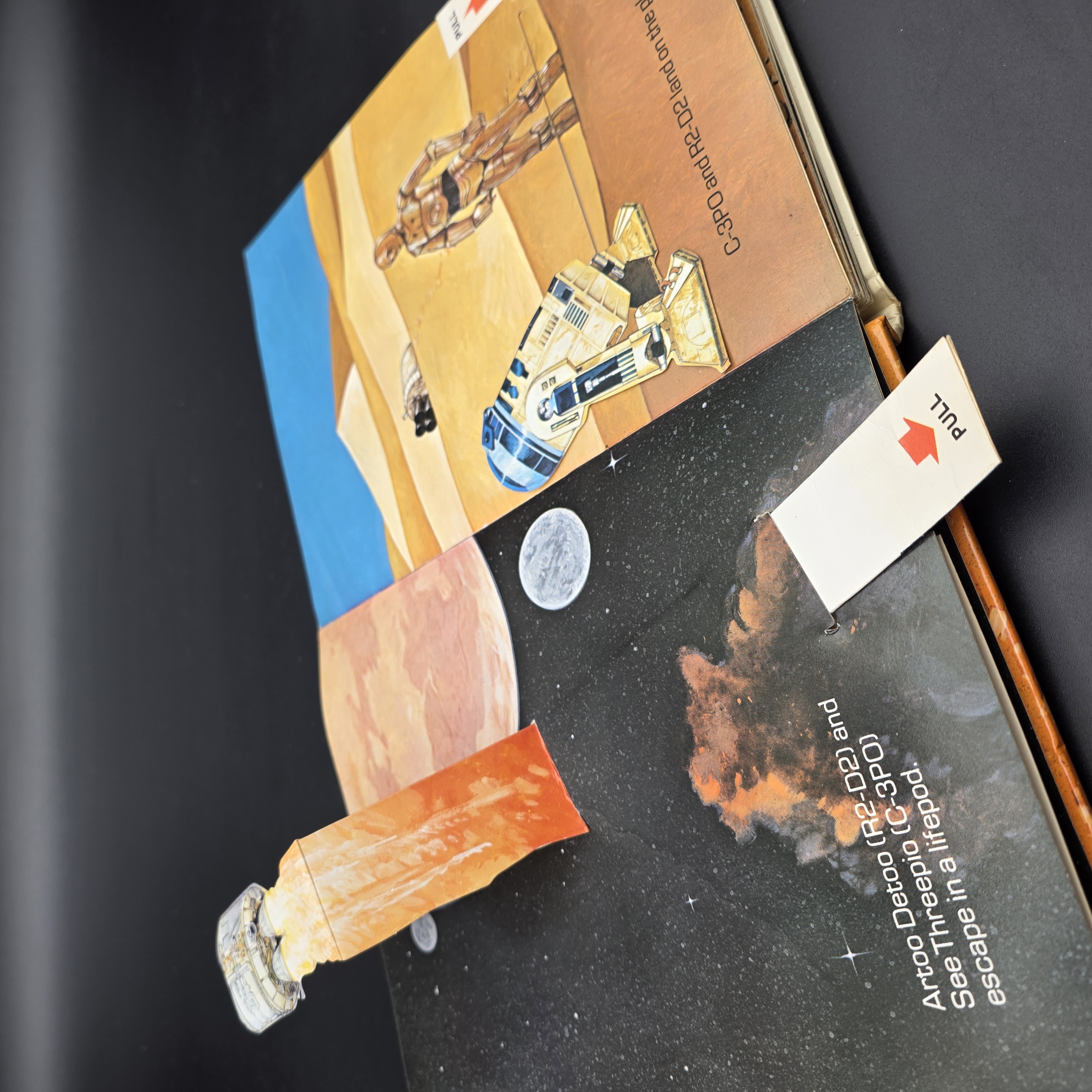 Star Wars, a Pop-up Book by Ib Penick (Hardcover, 1978) 1st Ed Kids Illus — Lot 015, photograph 6
