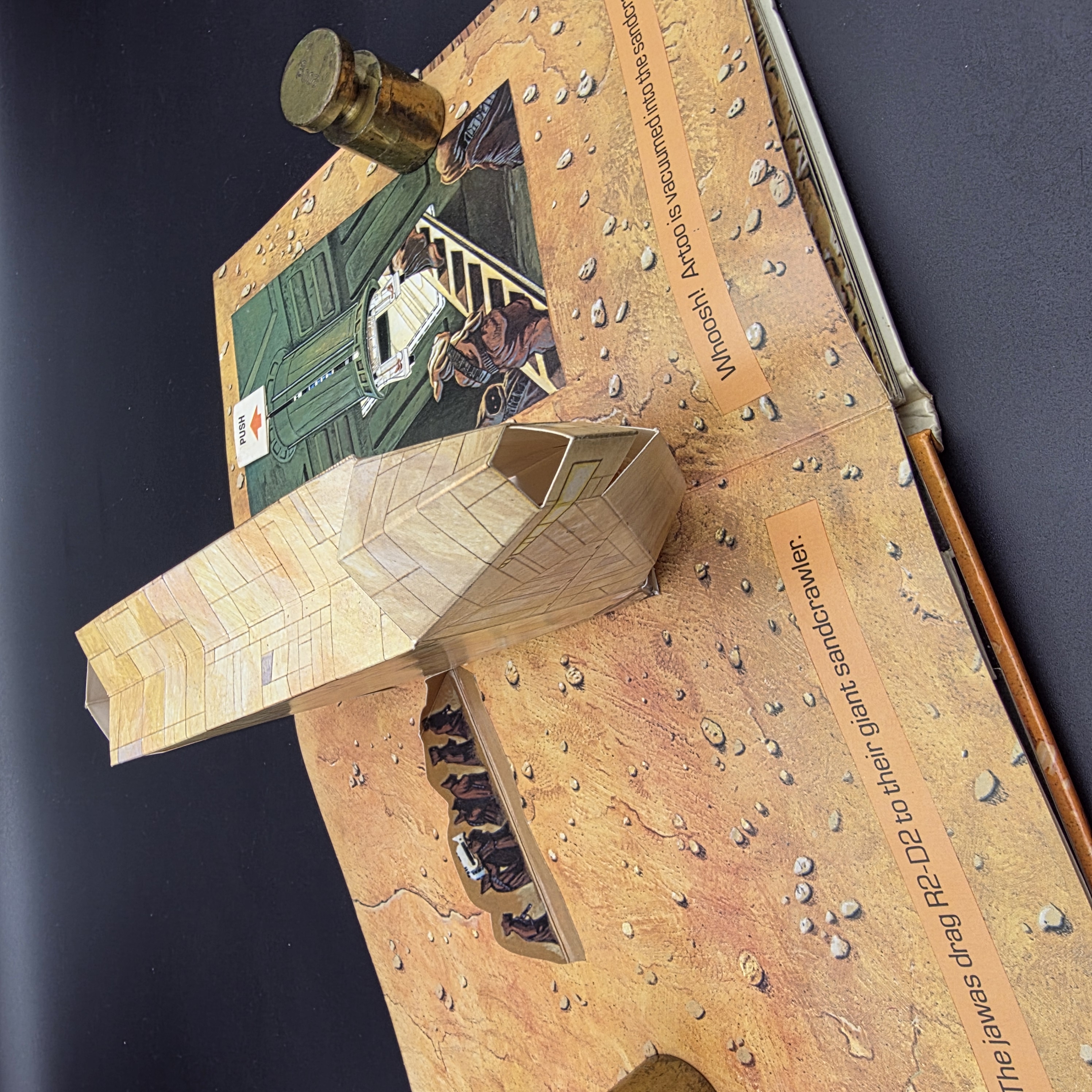 Star Wars, a Pop-up Book by Ib Penick (Hardcover, 1978) 1st Ed Kids Illus — Lot 015, photograph 7