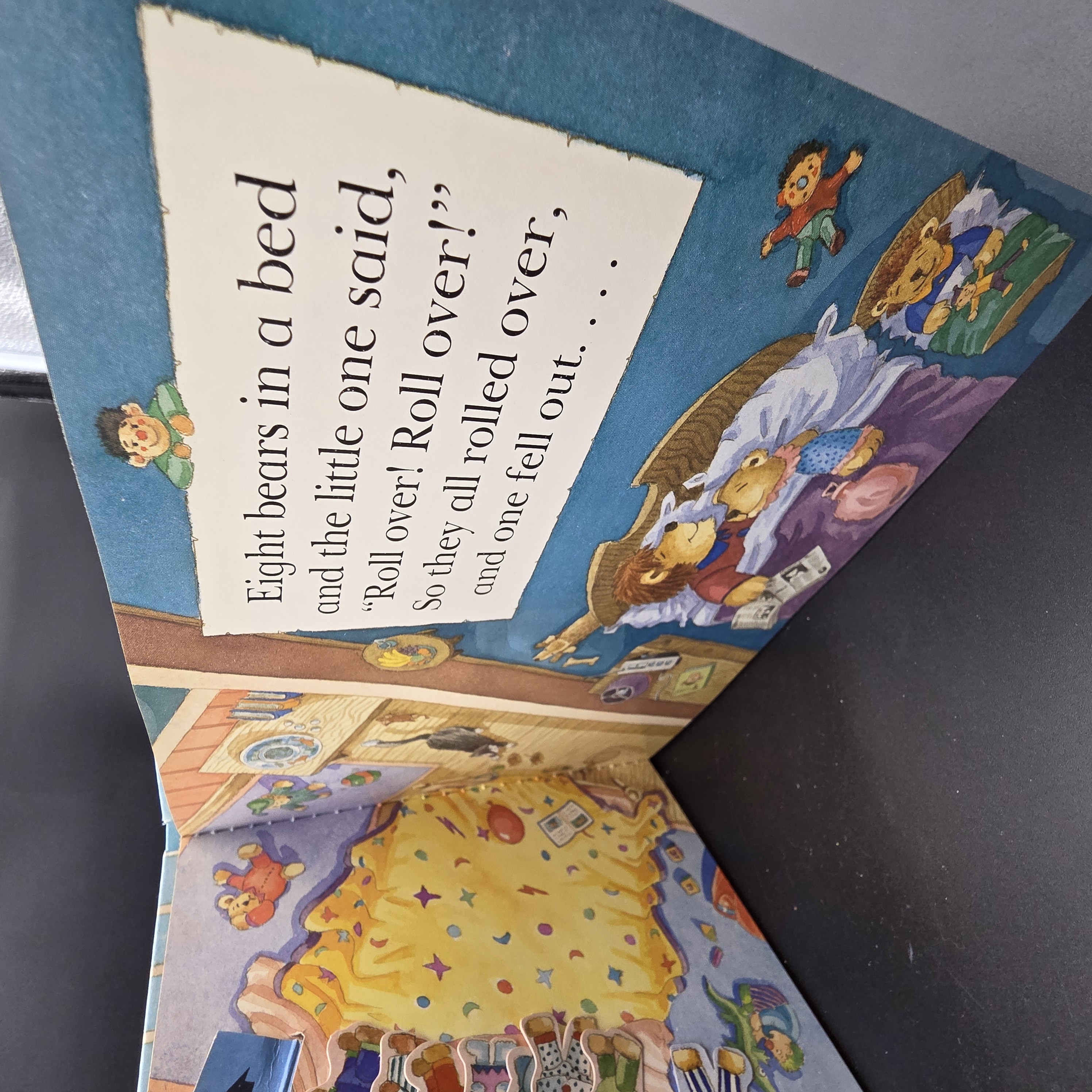 Ten Bears in a Bed by John Richardson (Hardcover, 1992) Pop-Up Counting Teddy — Lot 078, photograph 4