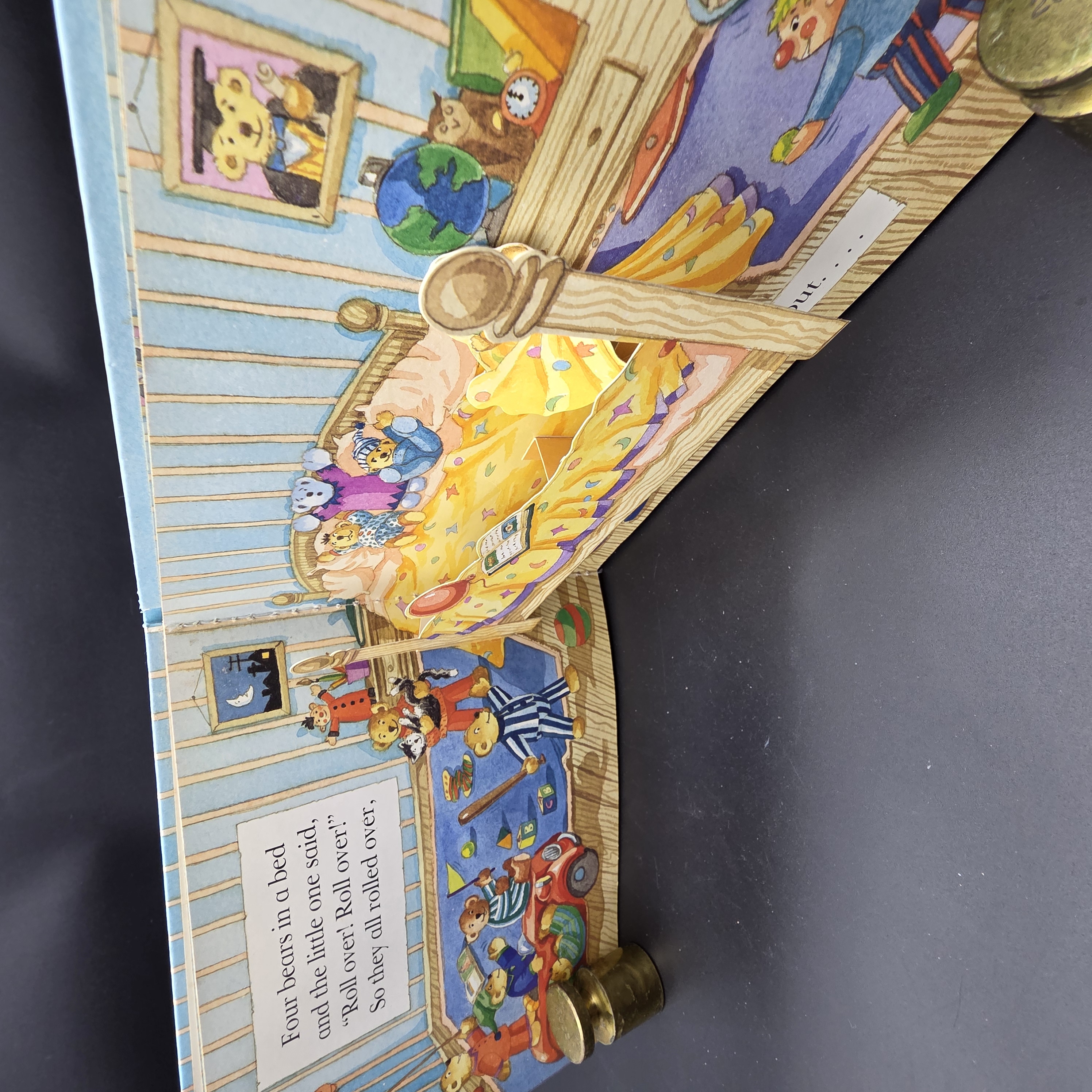 Ten Bears in a Bed by John Richardson (Hardcover, 1992) Pop-Up Counting Teddy — Lot 078, photograph 5