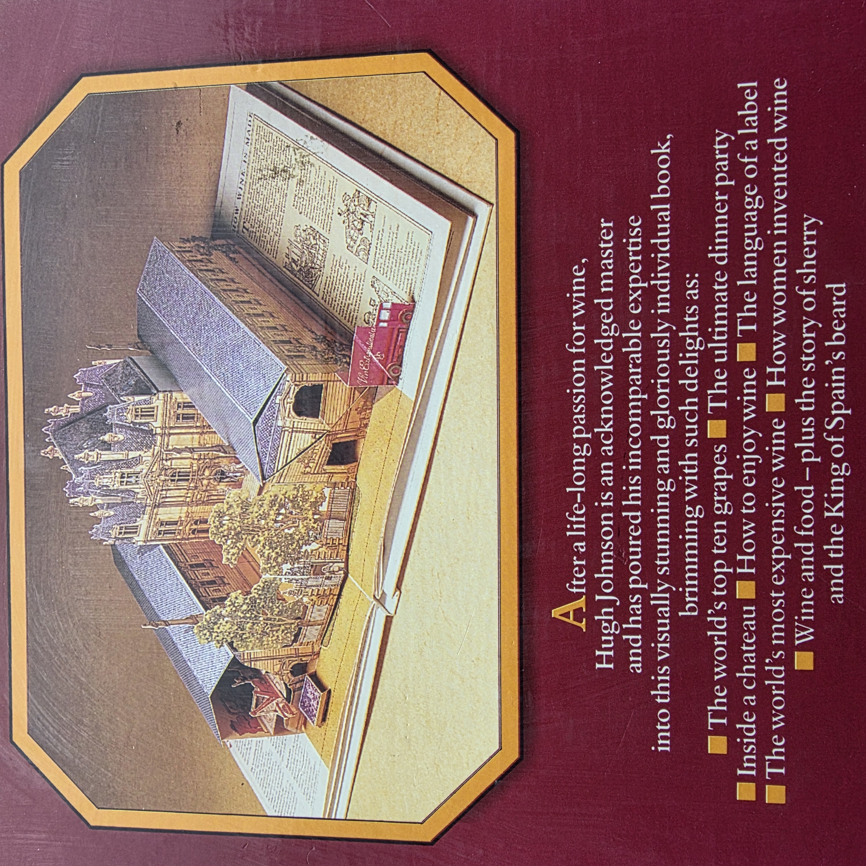 Hugh Johnson's Pop-up Wine Book by Hugh Johnson, Ron Van der Meer (Hardcover, 19 — Lot 013, photograph 8