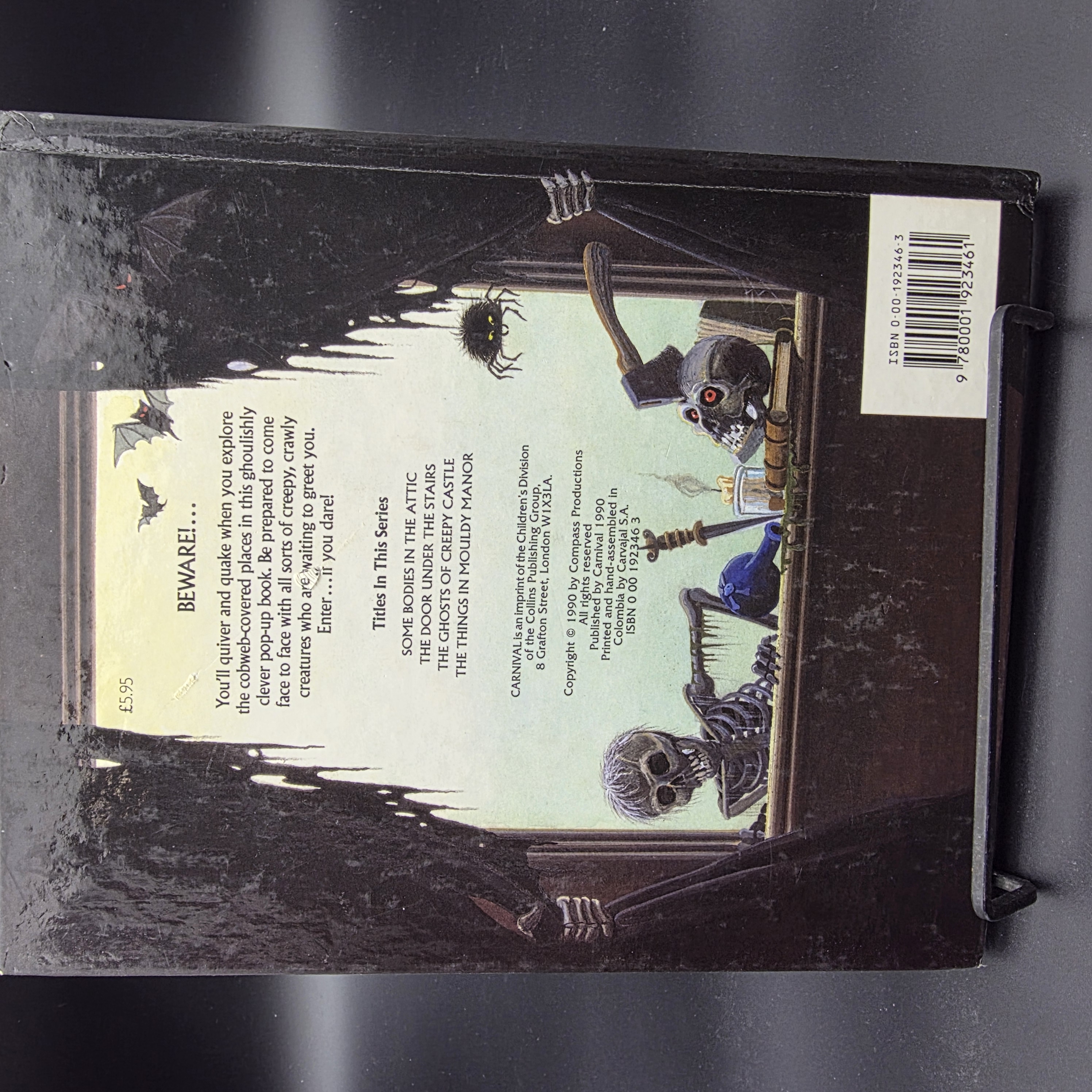 The Door Under the Stairs by Keith Moseley (Hardcover, 1990) Pop-up Pull-tab — Lot 037, photograph 6