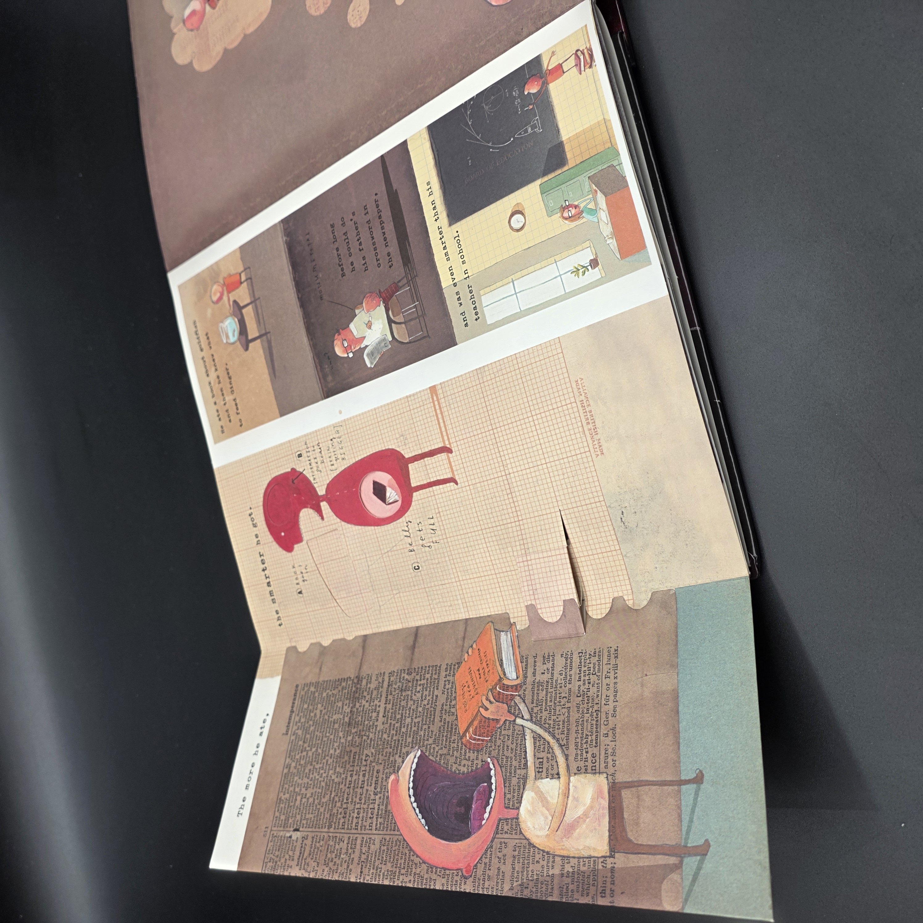 The Incredible Book Eating Boy: Pop-Up Book by Oliver Jeffers (Hardcover, 2009) — Lot 084, photograph 3