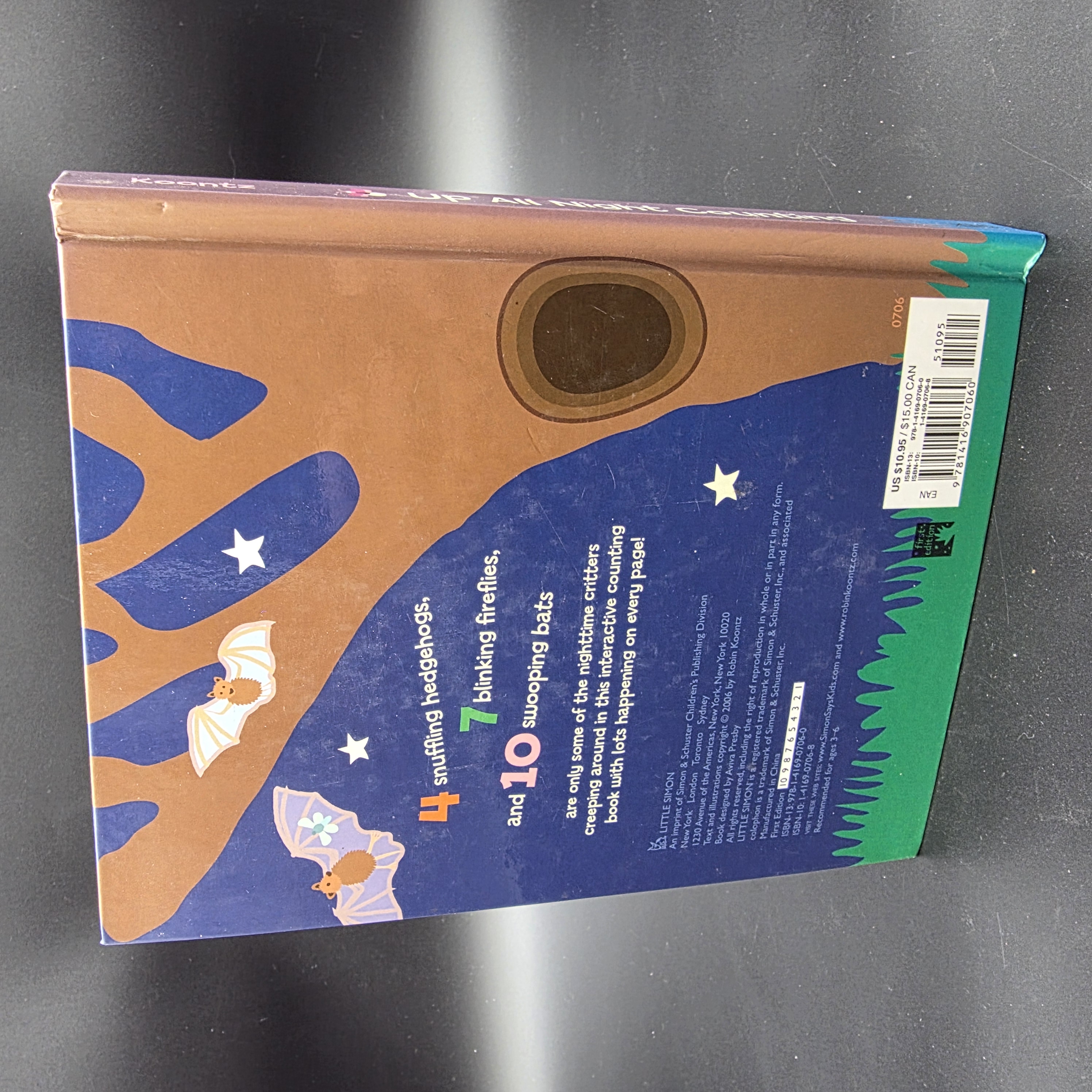 Up All Night Counting A Pop-up Book by Robin Michal Koontz, Robin Koontz, Bruce — Lot 069, photograph 5