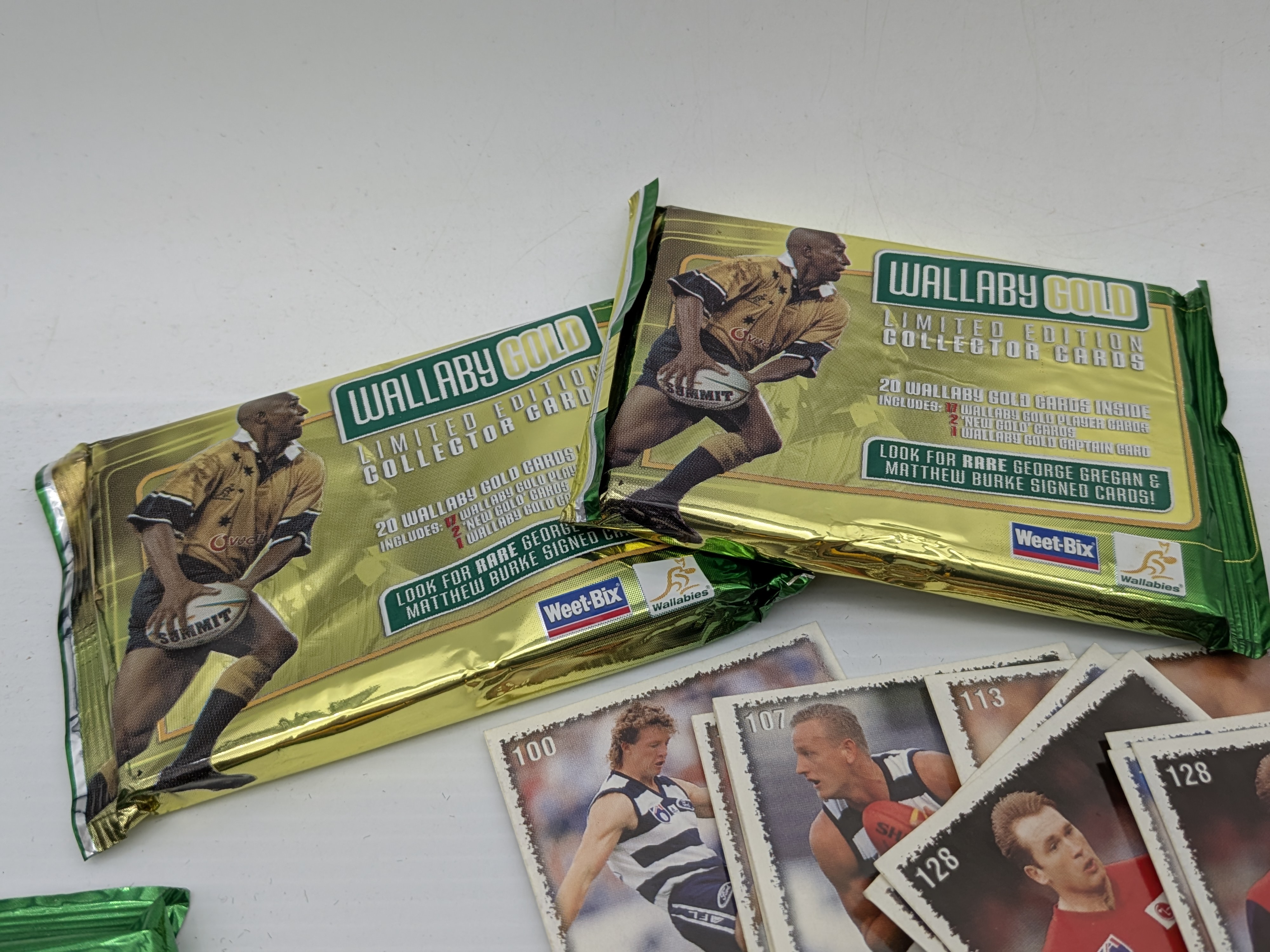 Collection of Australian Rules Football, Rugby, and Cricket Collectable Cards — Lot 008, photograph 6
