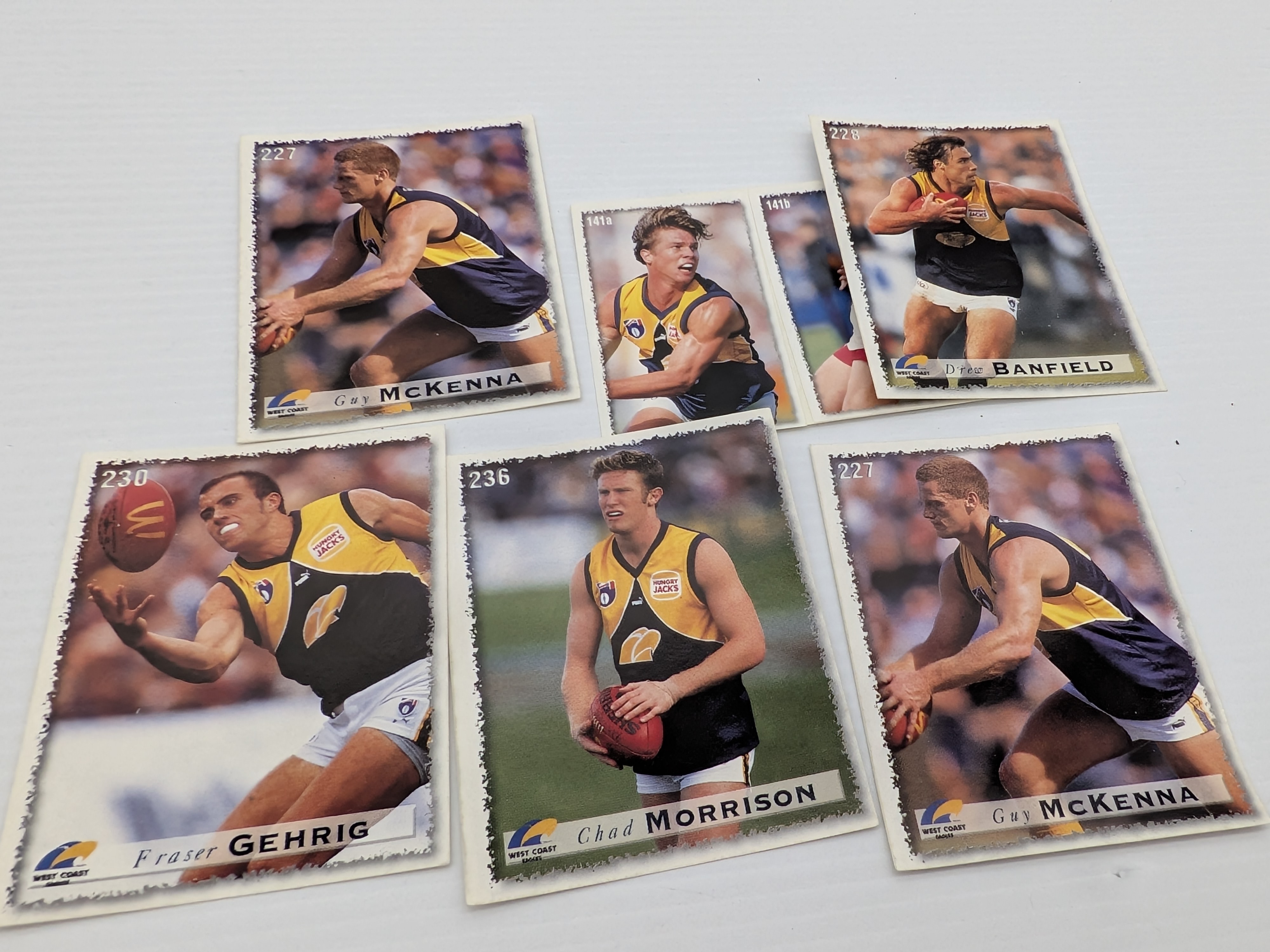 Collection of Australian Rules Football, Rugby, and Cricket Collectable Cards — Lot 008, photograph 2