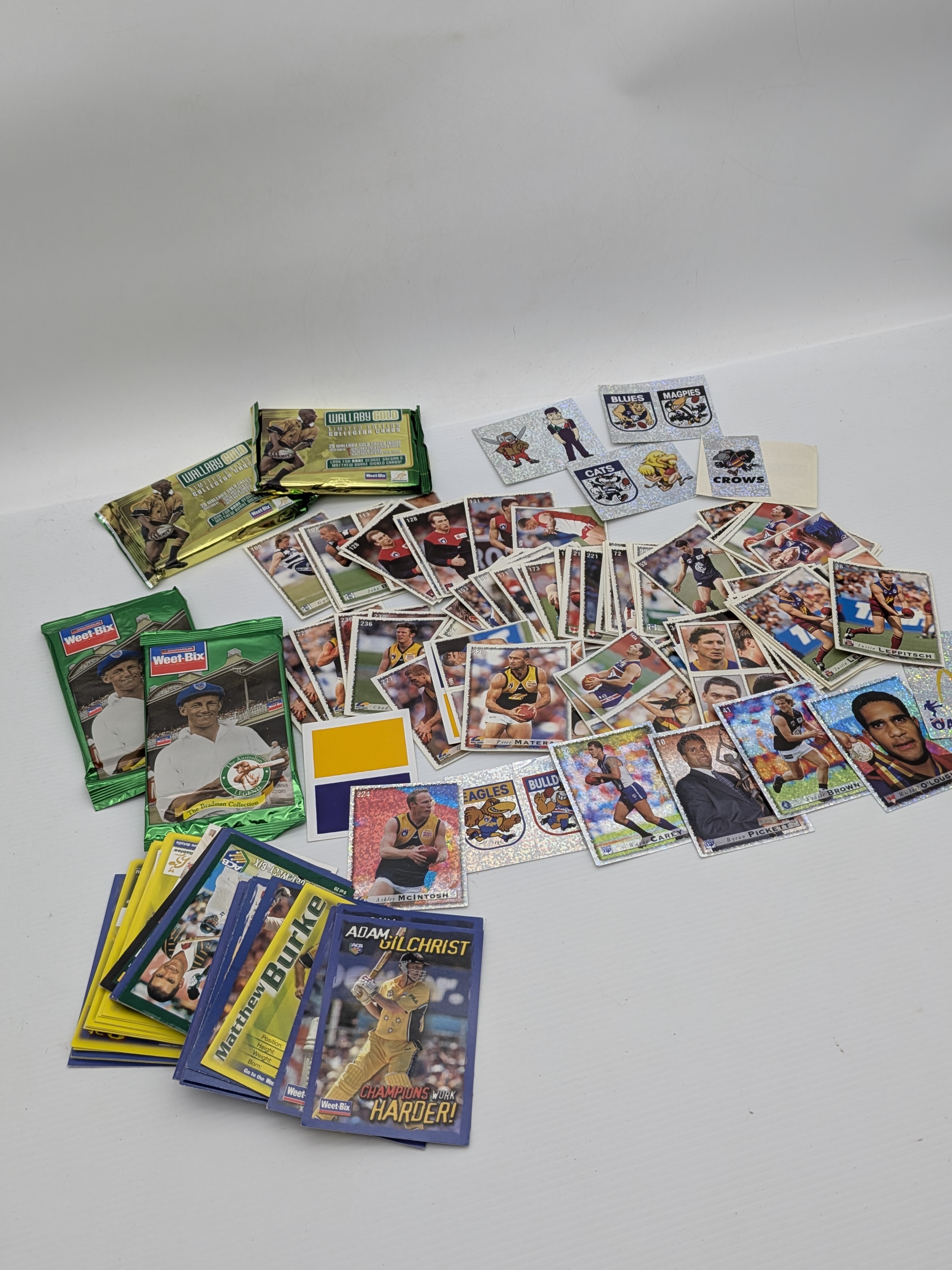 Collection of Australian Rules Football, Rugby, and Cricket Collectable Cards — Lot 008