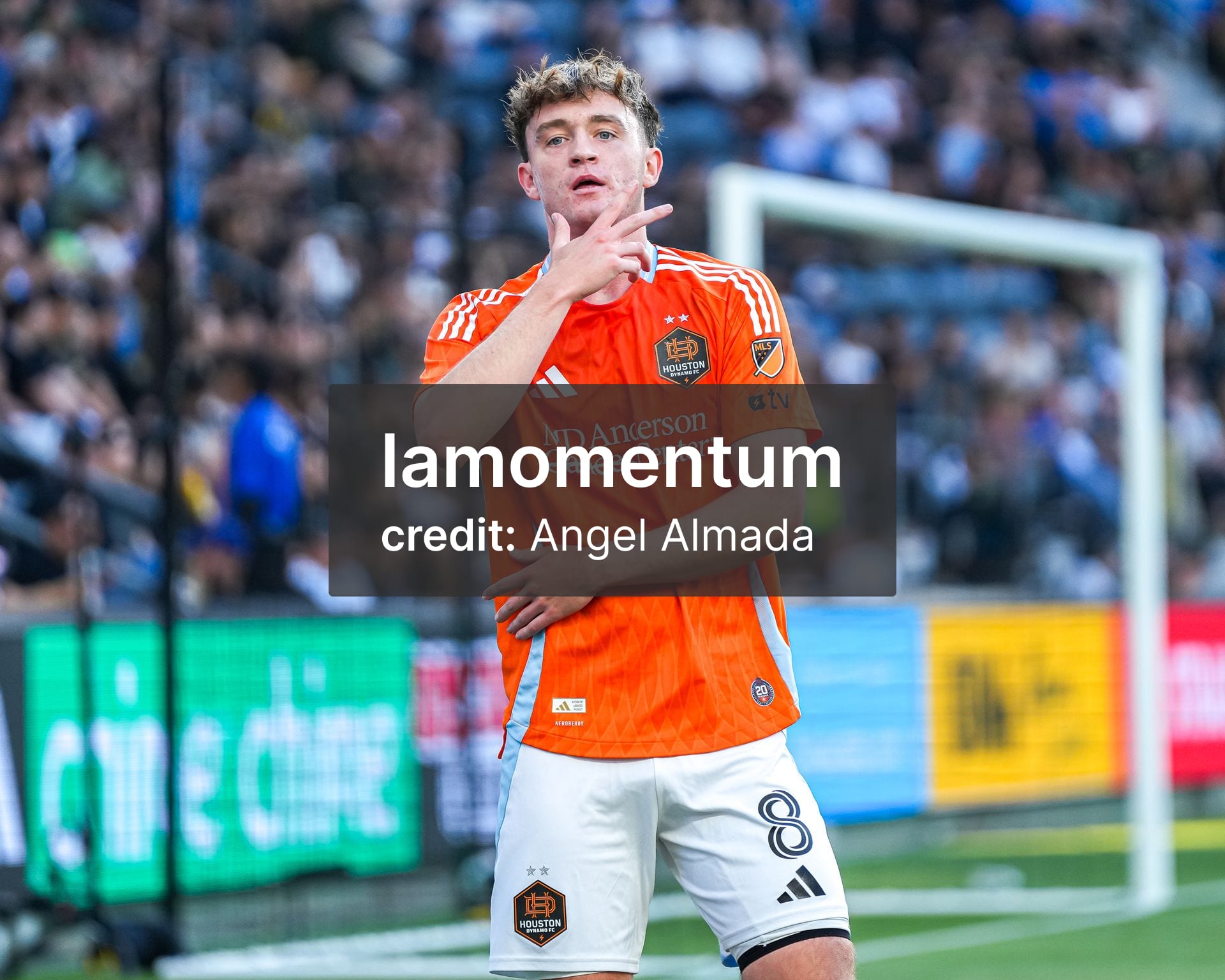 LAFC VS HOUSTON 2026-#8 Jack McGlynn Midfielder celebrating a gol at bmo stadium Ph:Angel Almada