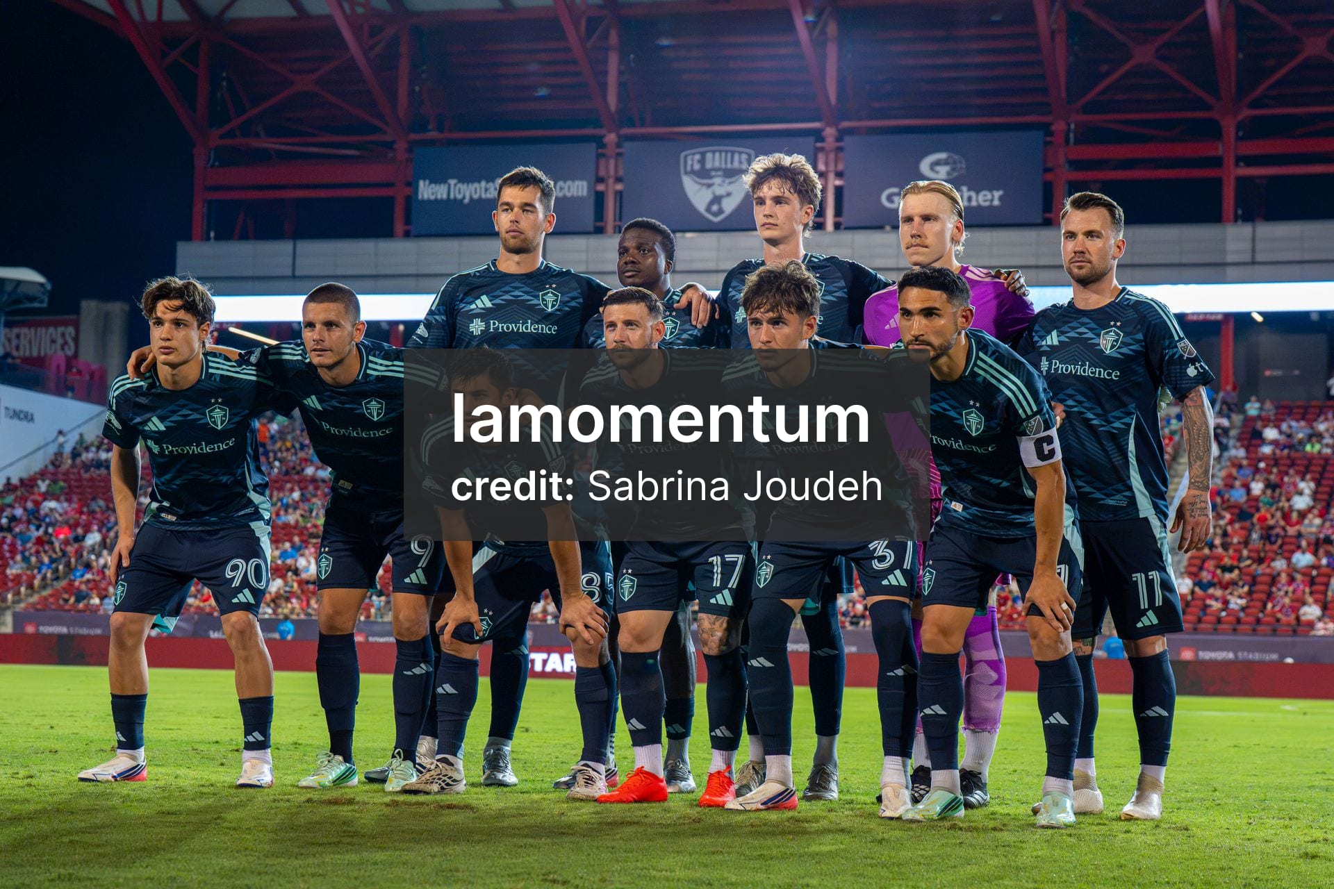 Seattle Sounders FC team pic