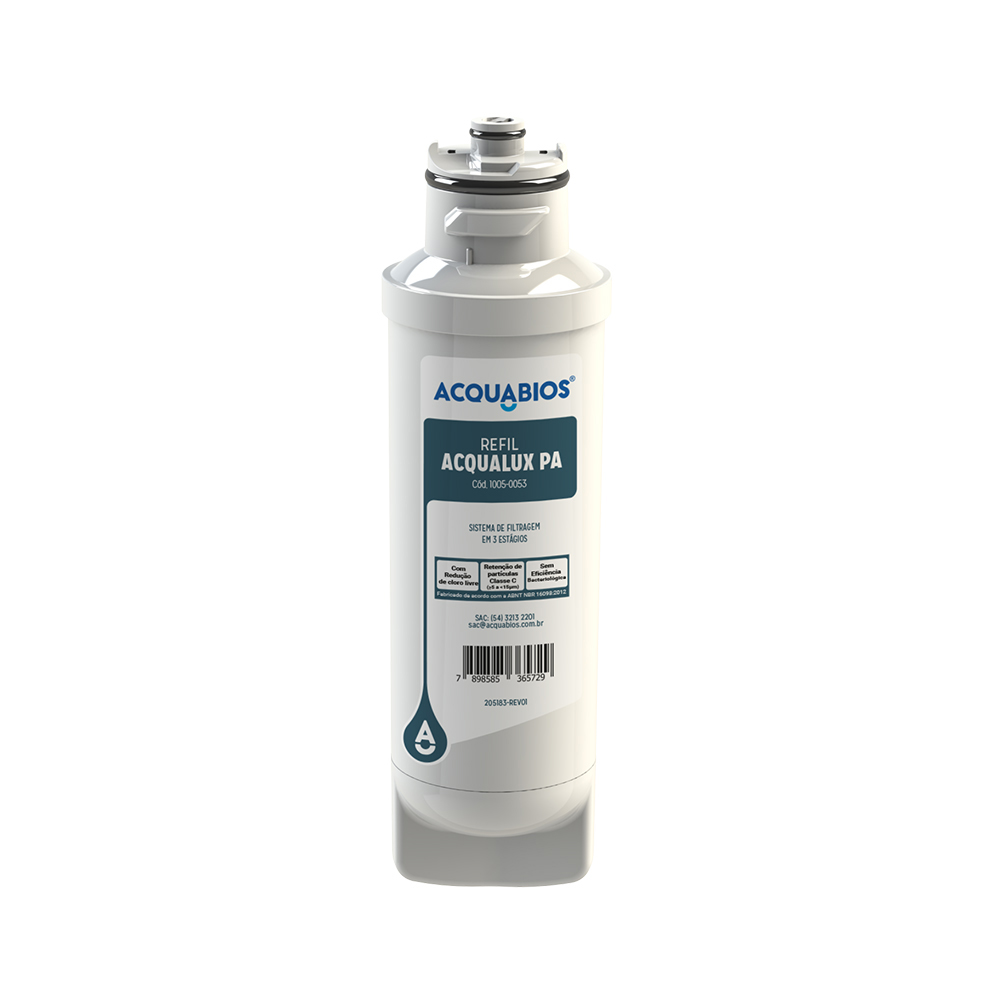 Refil Filtro Acqualux PA10N Aquabios