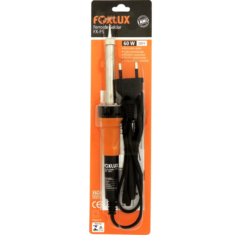 Ferro de Soldar Profissional 60W 127V - Ferro de Soldar Profissional 60W 127V