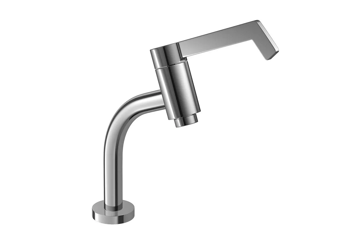 Torneira de Mesa Bica Alta Link Conforto Cromada - Torneira de Mesa Bica Alta Link Conforto Cromada