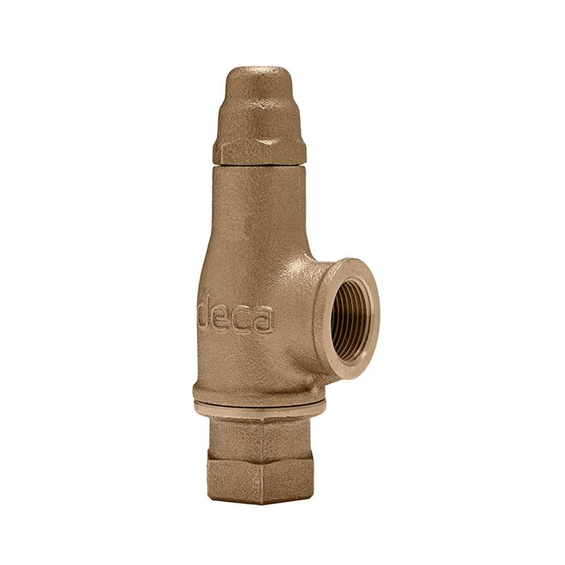 Válvula de Alívio de Pressão 1/2" Mache/Fêmea 4 bar - 1/2"