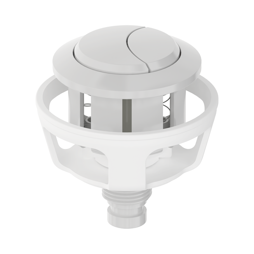 Acionador Superior Branco para Caixa Acoplada Dual Flush Censi e Deca Censi (ref. 94900)