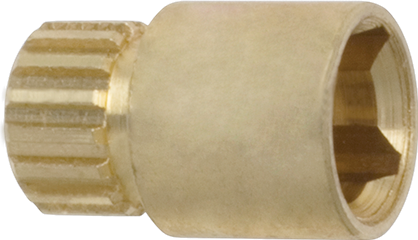 Bucha Adaptadora de Estria Quadrada 7,20mm para Deca Blukit