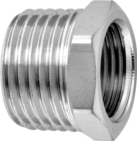 Bucha de Redução Cromada 1/2" x 3/8" Europa Blukit