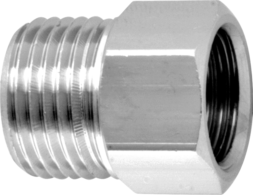 Bucha de Redução Cromada 3/8" Europa x 1/4" Blukit
