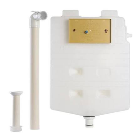 Caixa de Descarga Embutida M9000 Base para Alvenaria Montana