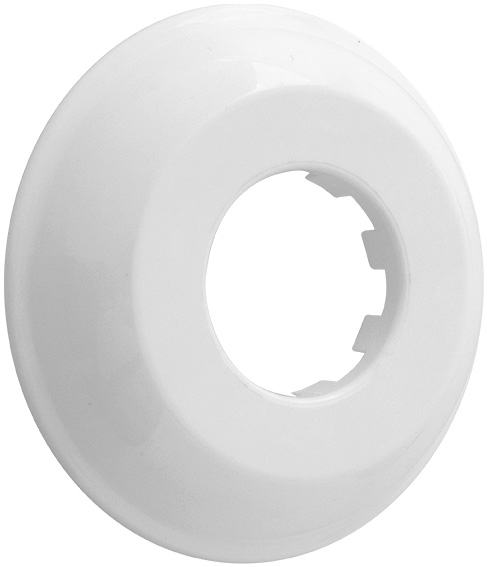 Canopla Branca para Tubo de Ligação Blukit