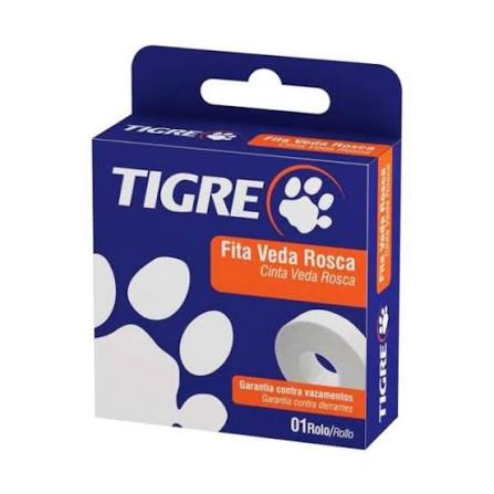 Fita Veda Rosca 18 mm x 25 m Tigre