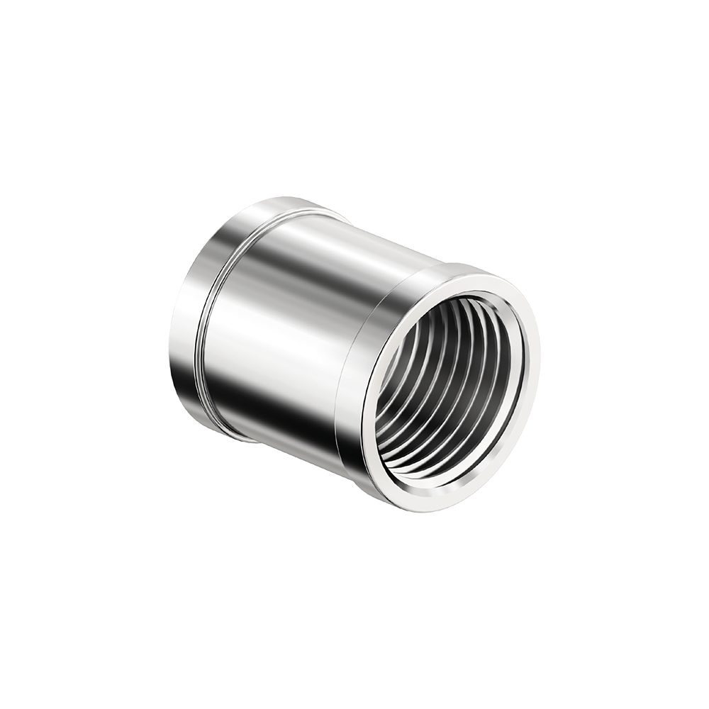 Luva de Latão Cromado Rosca Fêmea 1/2" Censi - 1/2"