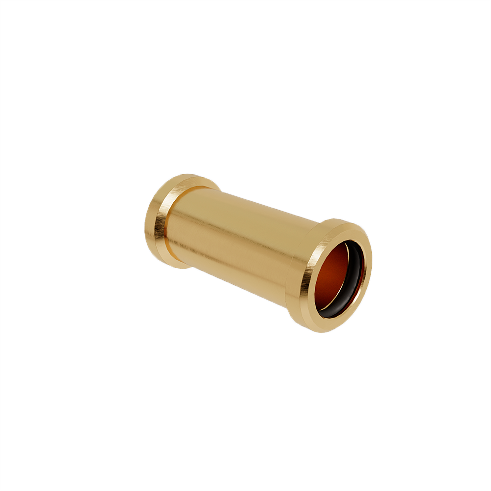 Luva de Correr em Latão para Tubo de Cobre de 15 mm Censi (ref. 85087)