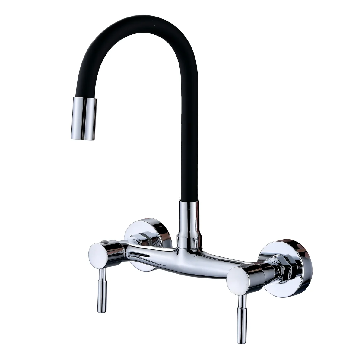 Misturador para Cozinha de Parede Bica Flexível Black XSC-8895 Telca