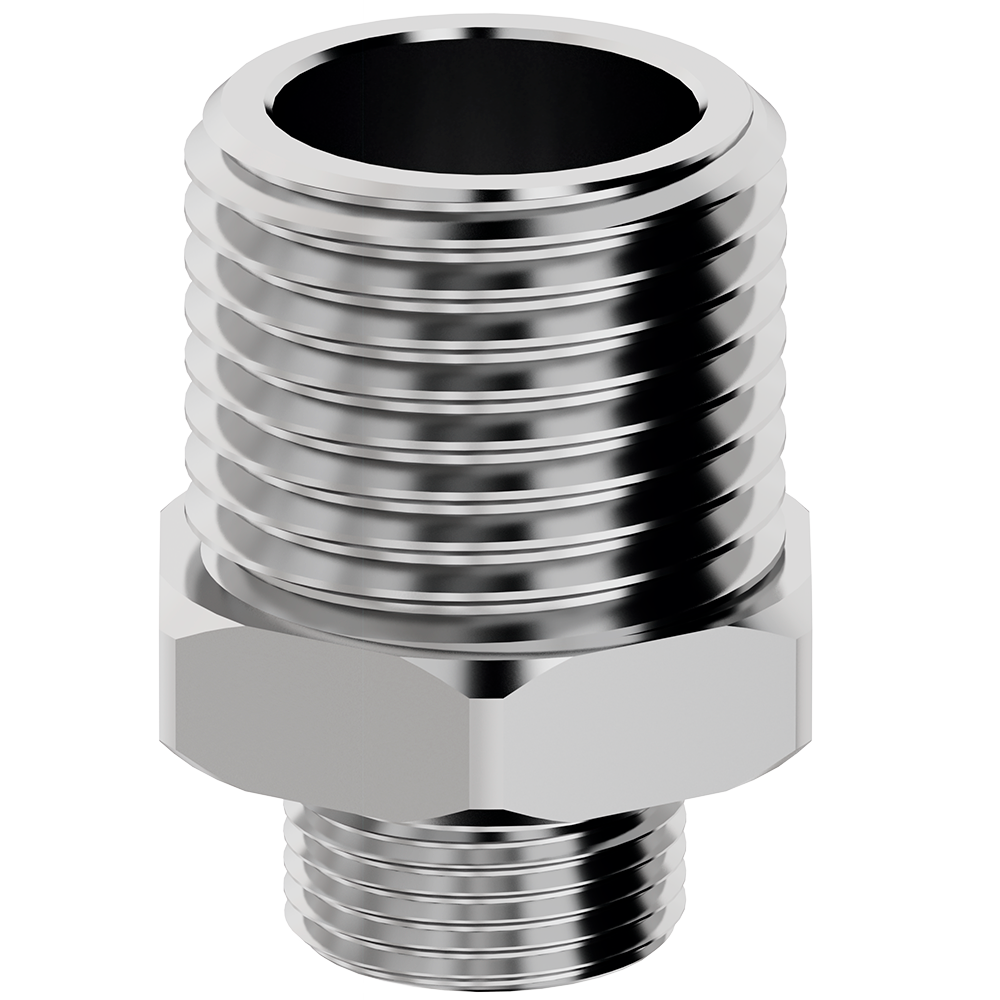 Niple Duplo de Redução em Latão M14 x 1/2" Censi