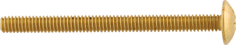 Parafuso de Latão 5/32" x 50mm com Cabeça 9,6mm Blukit