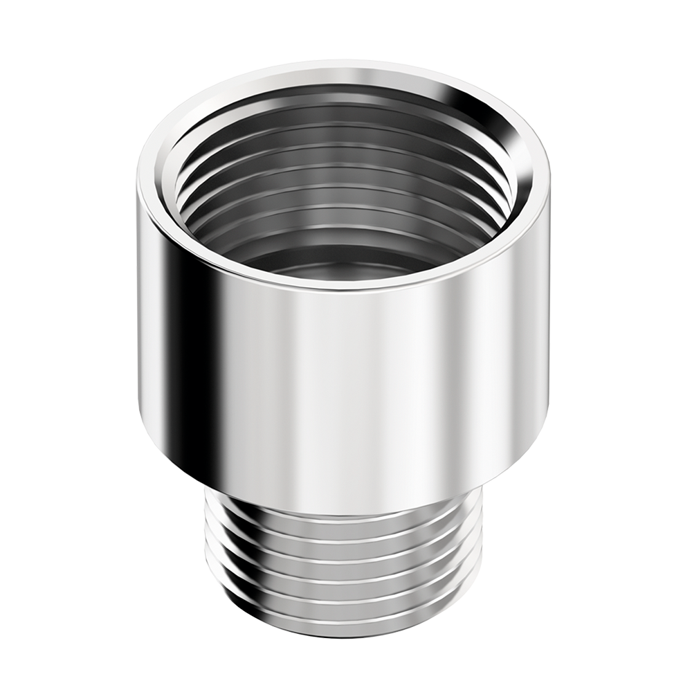 Redução Invertida de Latão Cromado de 3/4" x 1/2" Censi (ref. 85100)