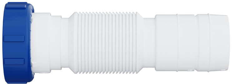 Sifão Tubo Extensivo Branco para Válvula de Descarga Blukit