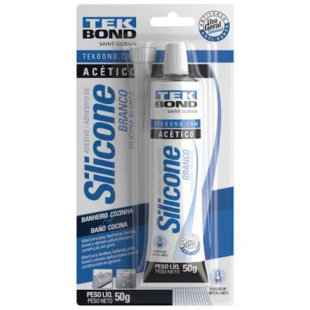 Silicone Branco 50 g Tekbond