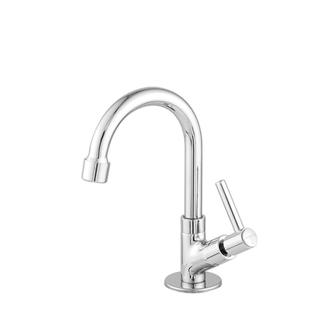 Torneira para Banheiro de Mesa Bica Alta Cromada Rainha C61 2290