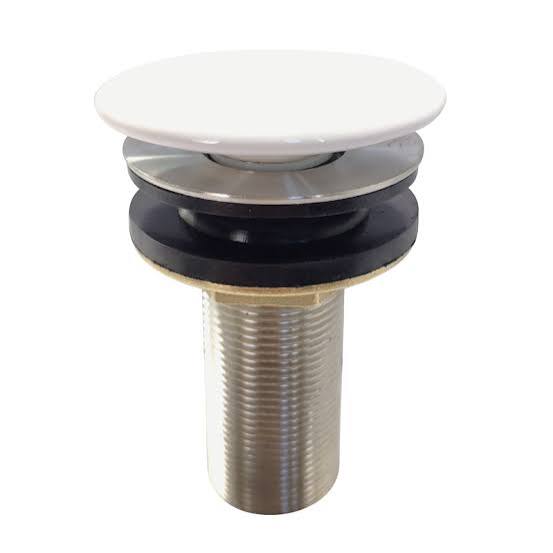 Válvula Click para Lavatório 7/8" com Tampa Grande em Inox