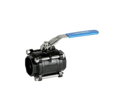 Válvula de Esfera Tripartida Aço Carbono WCB Genebre - 1/2"