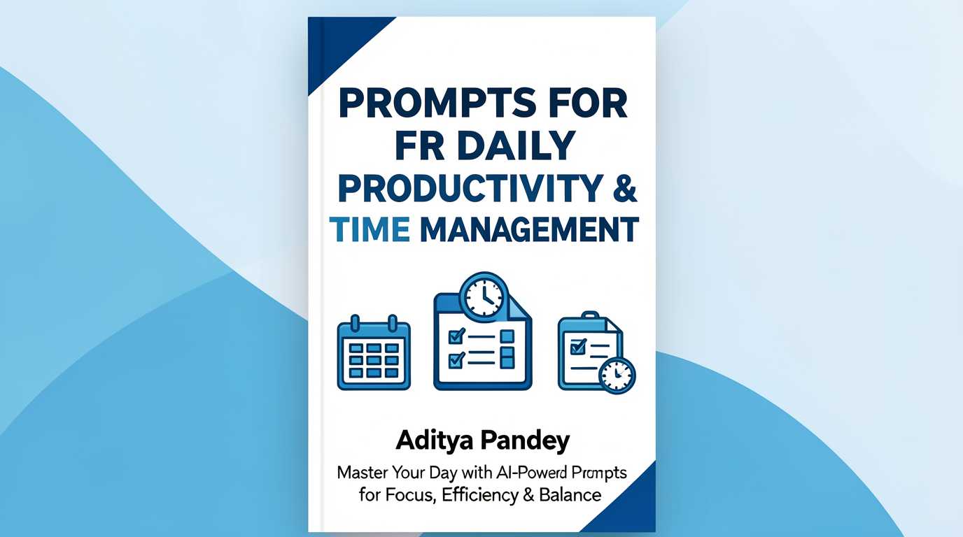 Prompts for Daily Productivity & Time Management