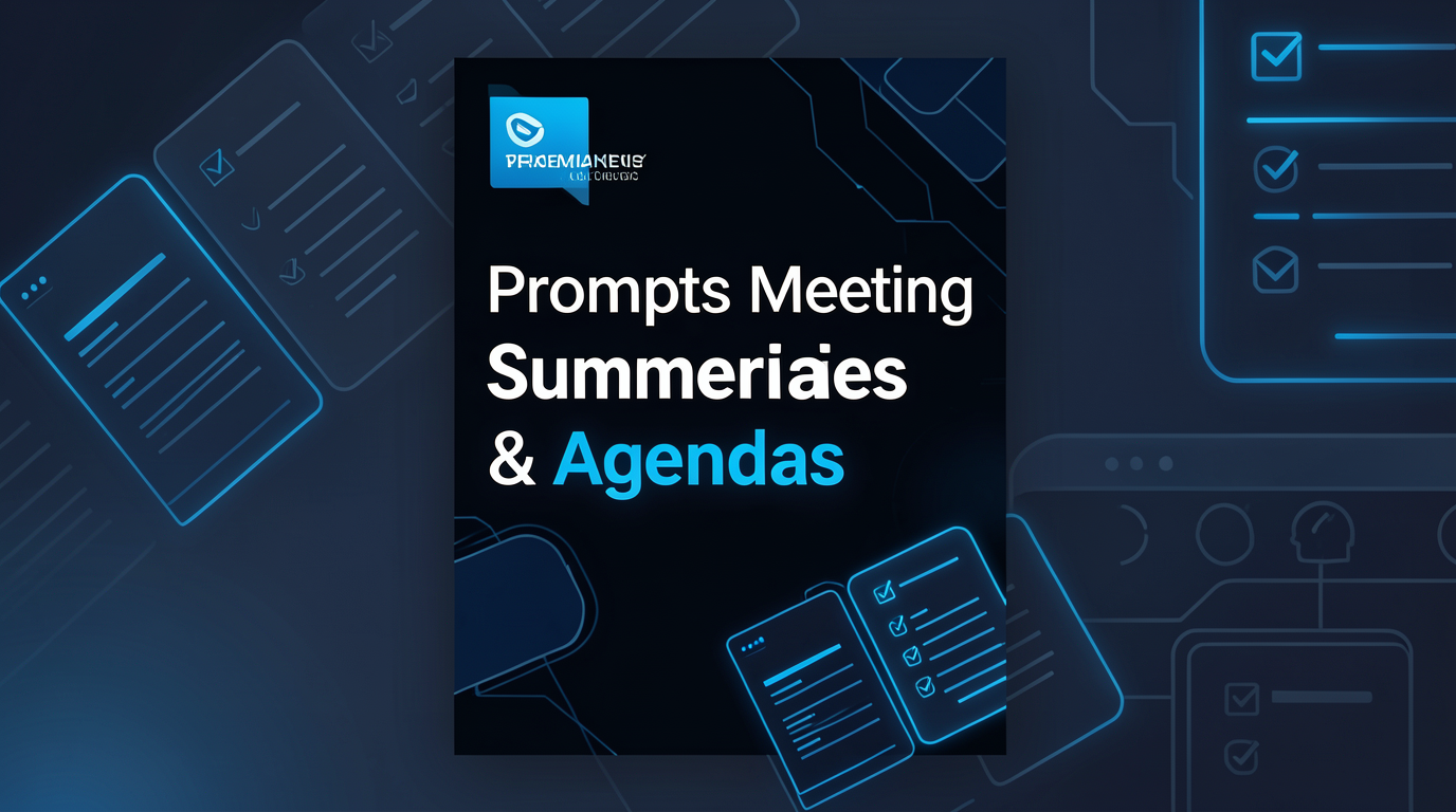 Prompts for Meeting Summaries & Agendas