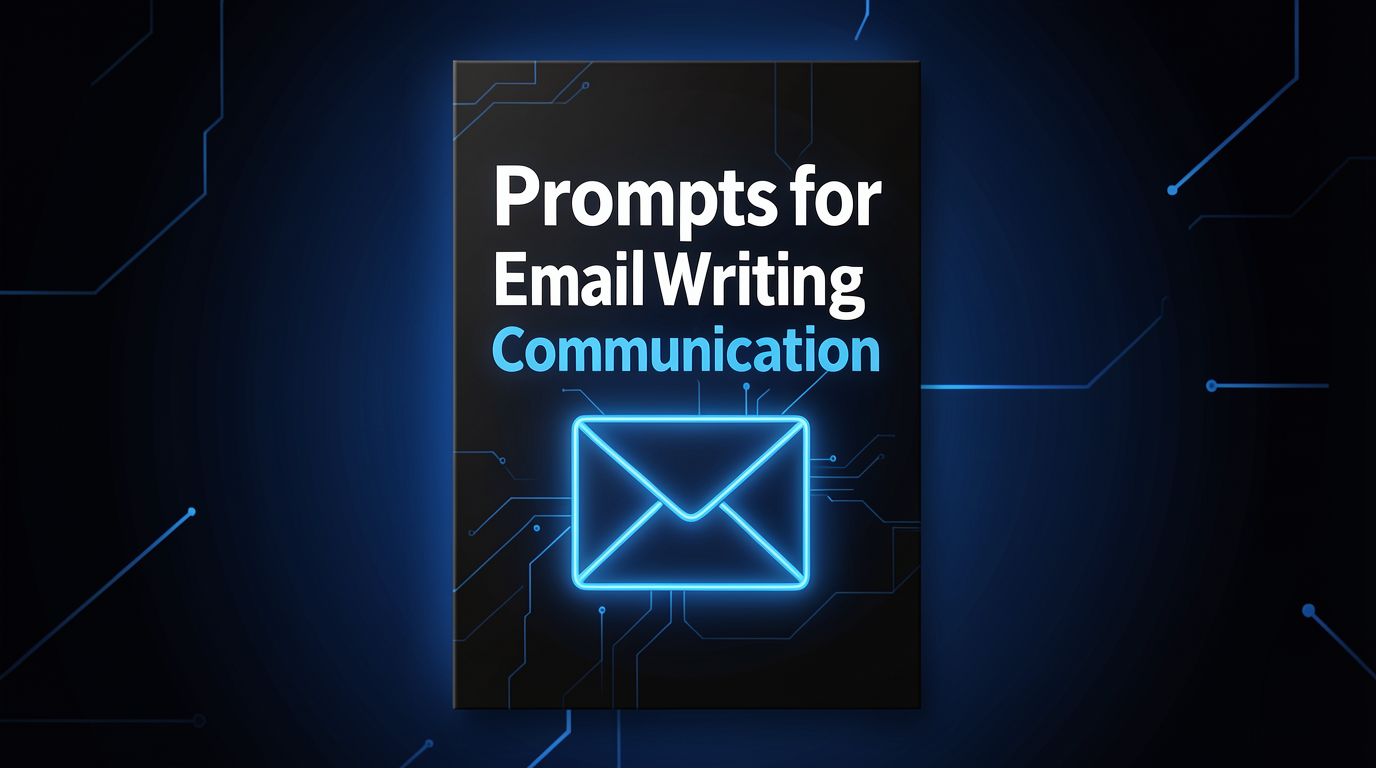 The Ultimate AI Prompt Book for Email Writing & Communication