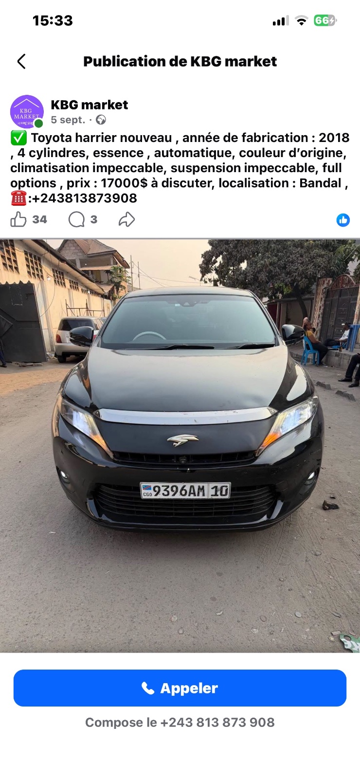 Toyota harrier