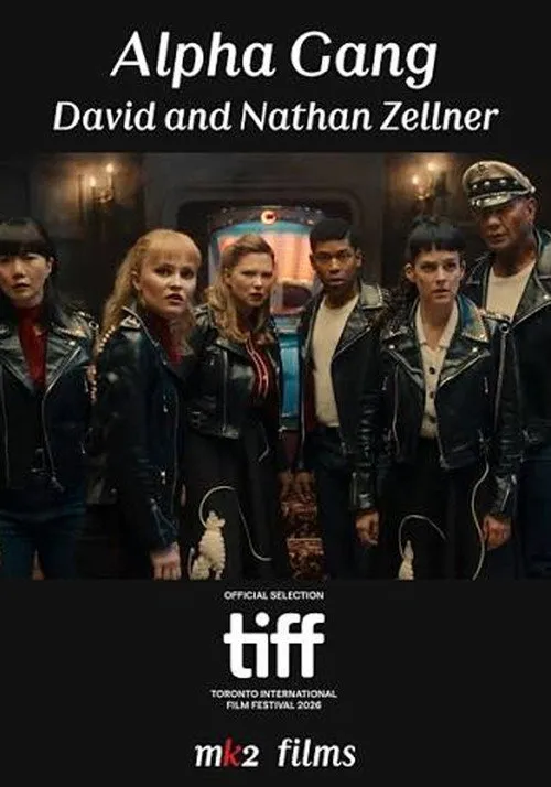 Alpha Gang 2026 film poster, directed by David and Nathan Zellner, starring Cate Blanchett at Telluride Film Festival