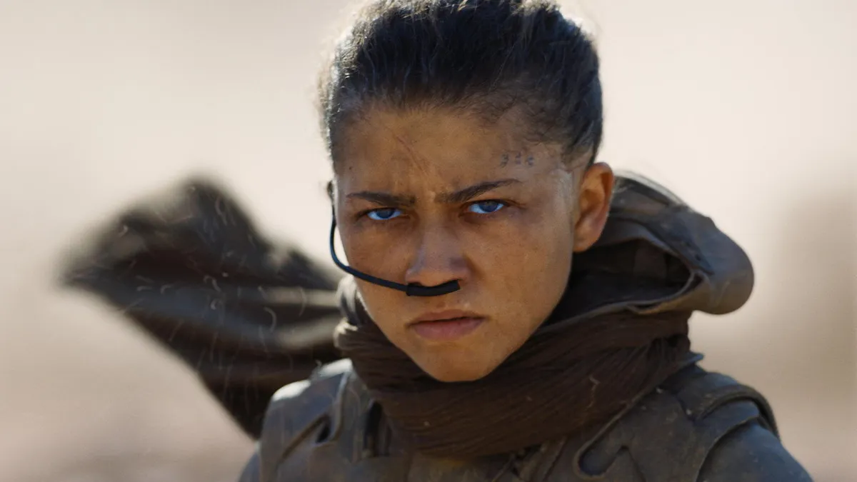 Dune Part Three 2026 official TMDB backdrop, Denis Villeneuve sci-fi trilogy conclusion starring Timothée Chalamet and Zendaya