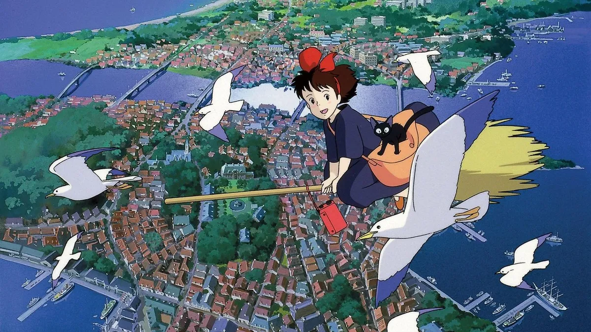 Kiki's Delivery Service (1989), Studio Ghibli animated classic, newly acquired by GKids for U.K. and Ireland theatrical and home video distribution starting August 2026