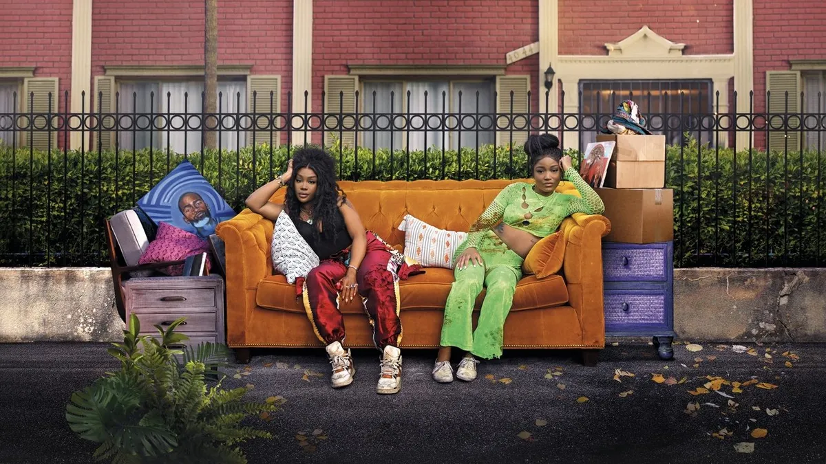 Scene from One of Them Days, produced by Macro Entertainment, Charles D. King's Black-focused production company