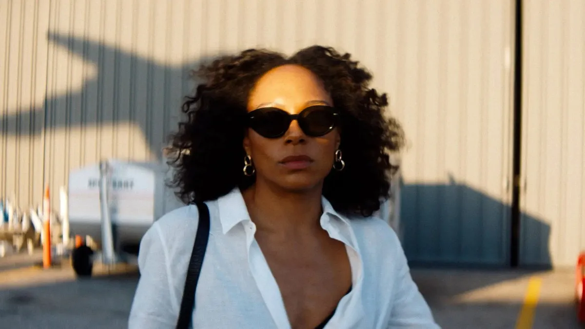 Official backdrop for Misty Green (2026), the A24 drama directed by and starring Chris Rock, with lead Rosalind Eleazar, premiering at TIFF 2026