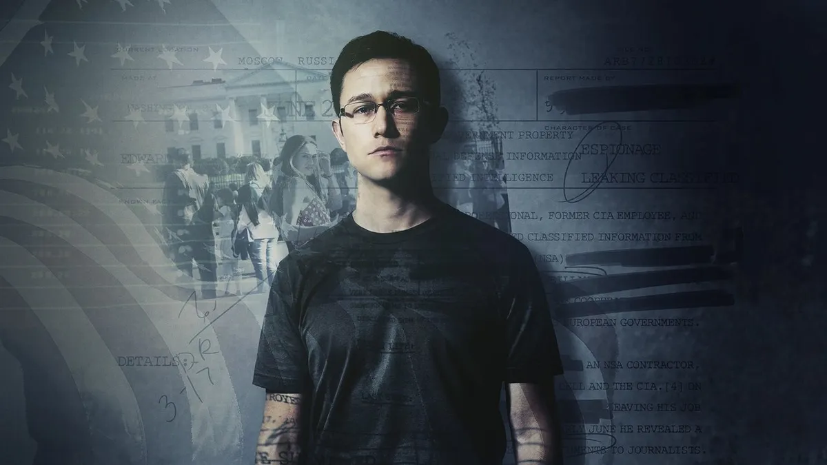 Still from Snowden (2016), the Oliver Stone film produced by Moritz Borman