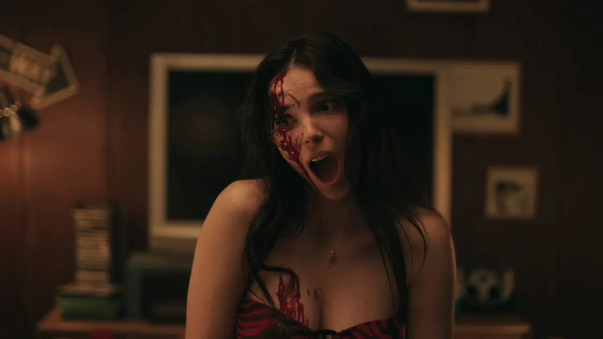 Promotional backdrop for Obsession (2026), directed by Curry Barker for Focus Features