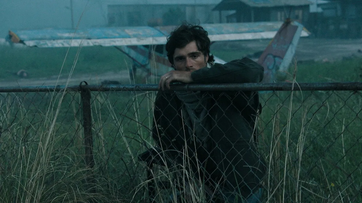 The Dog Stars 2026 film backdrop, Ridley Scott post-apocalyptic drama with Jacob Elordi and Josh Brolin